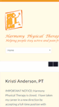 Mobile Screenshot of harmonypt.com